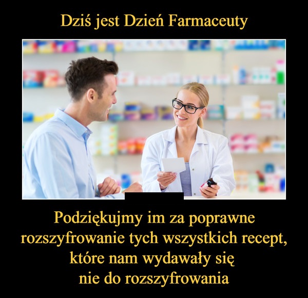 Podziękujmy im za poprawne rozszyfrowanie tych wszystkich recept